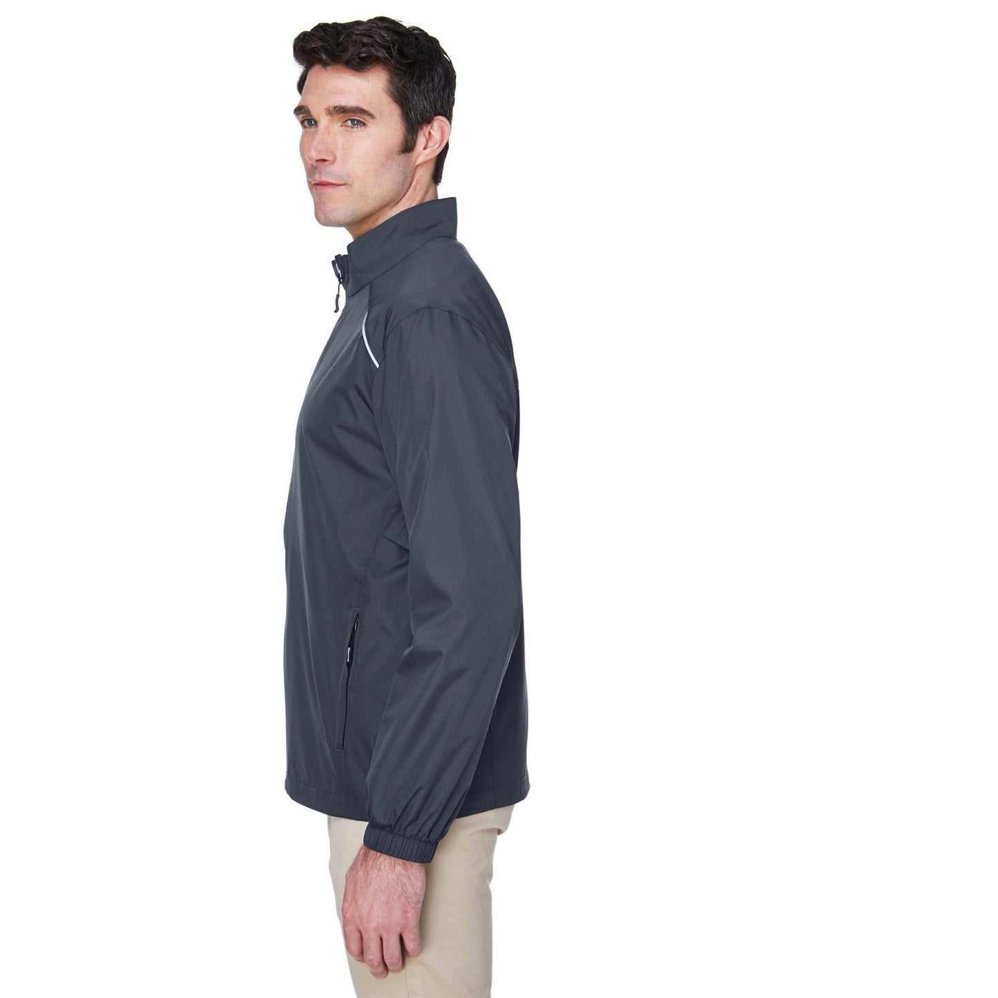 Black Lightweight Jacket - Core 365 - Water-Resistant