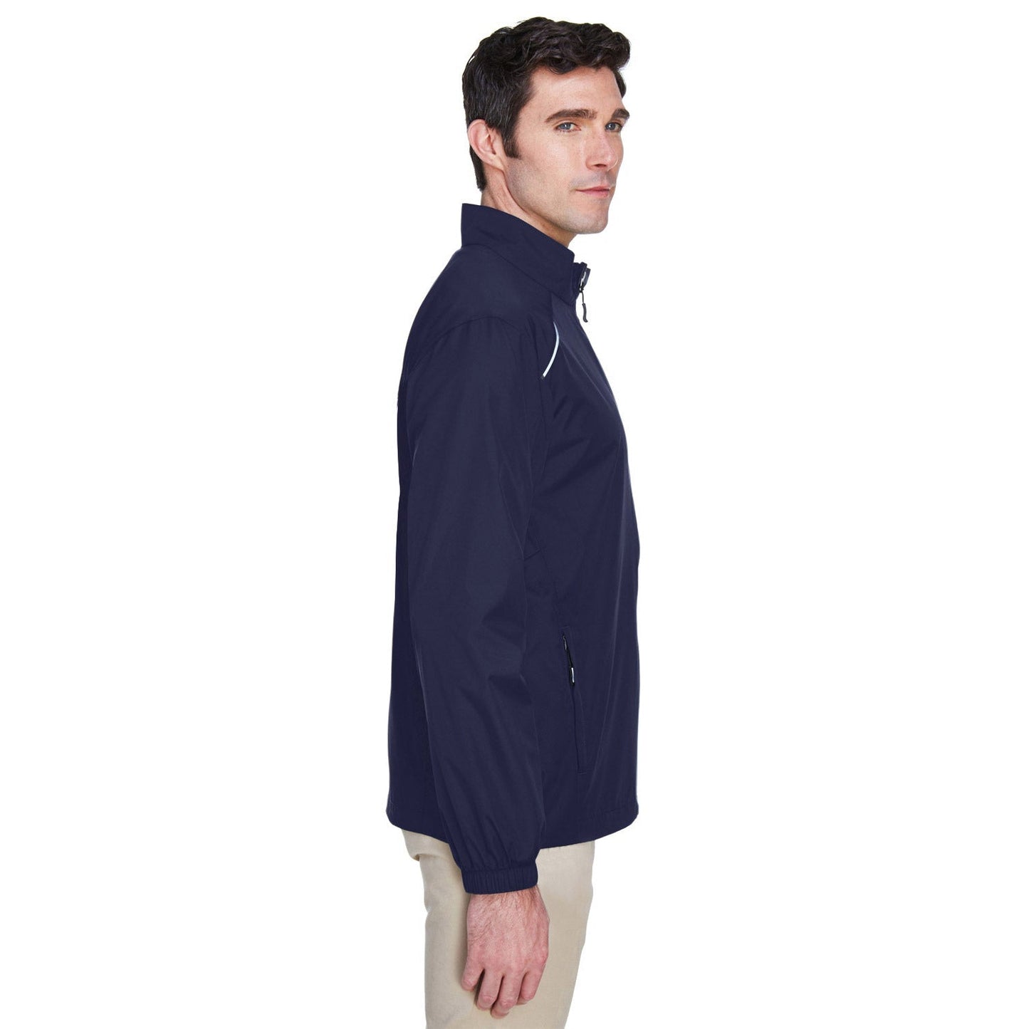 Black Lightweight Jacket - Core 365 - Water-Resistant