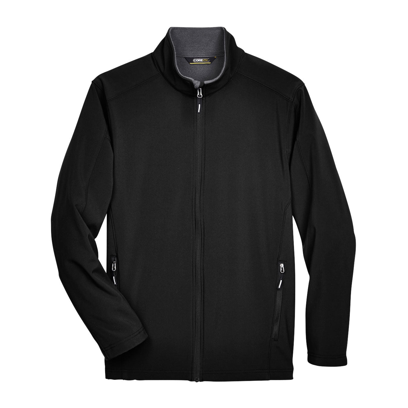 Black Jackets - Core 365 - Fleece Bonded Soft Shell