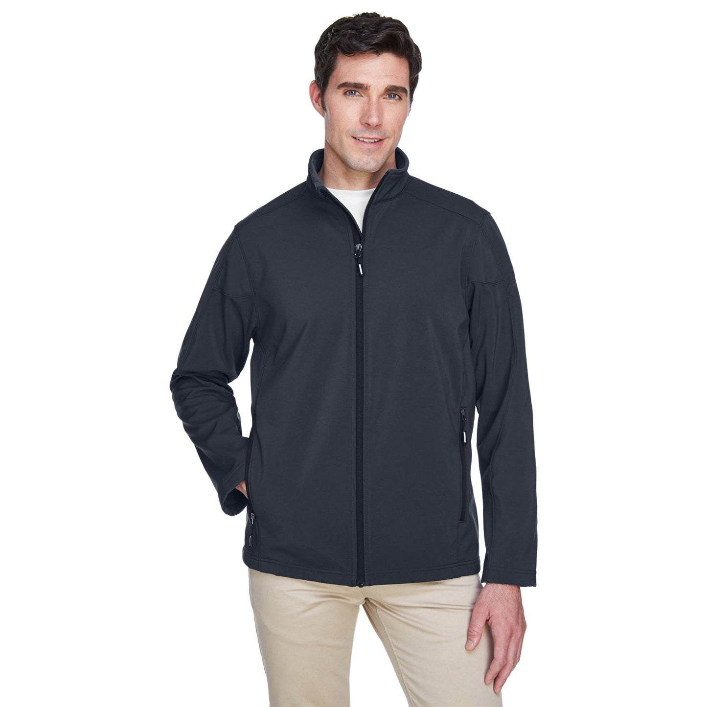 Black Jackets - Core 365 - Fleece Bonded Soft Shell