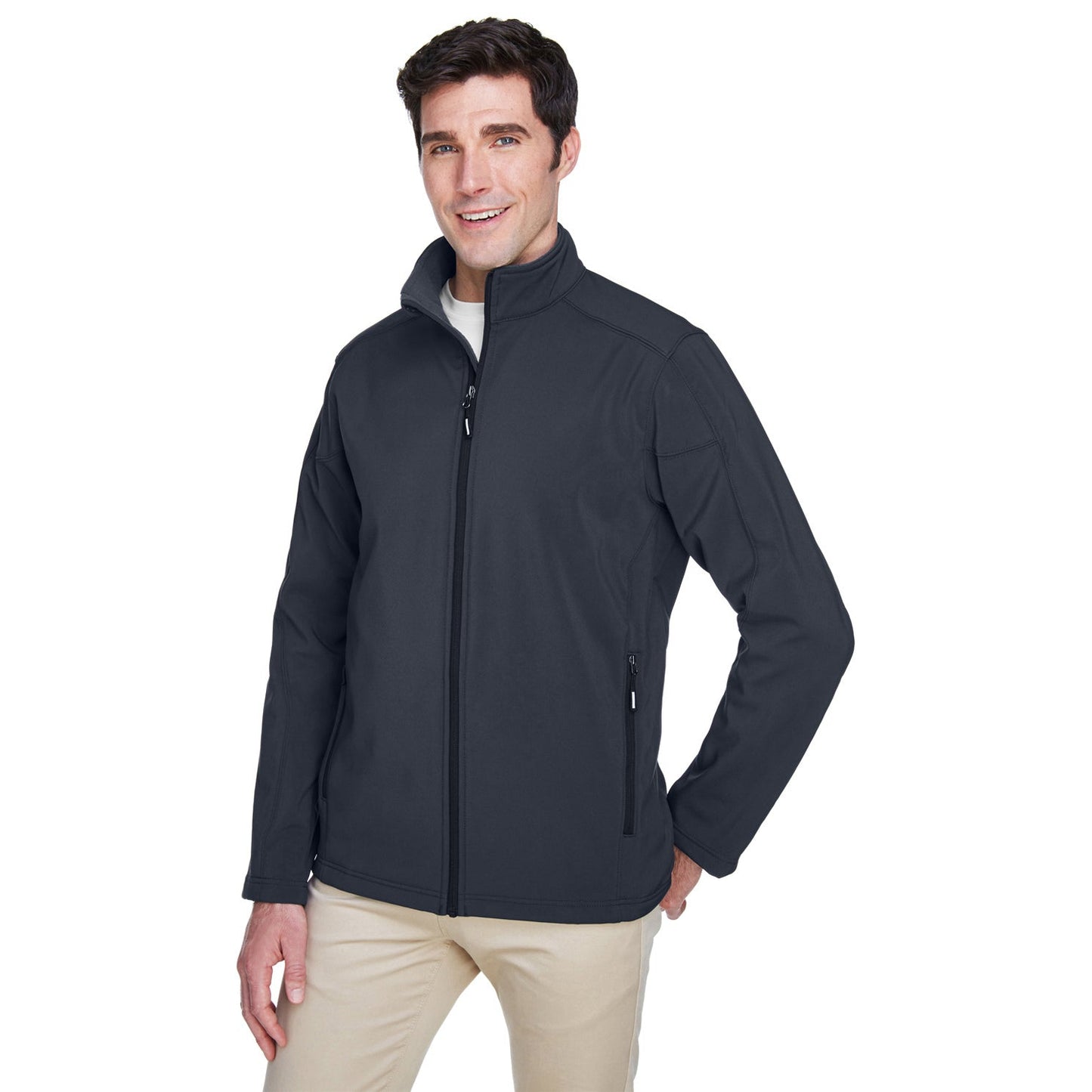 Black Jackets - Core 365 - Fleece Bonded Soft Shell