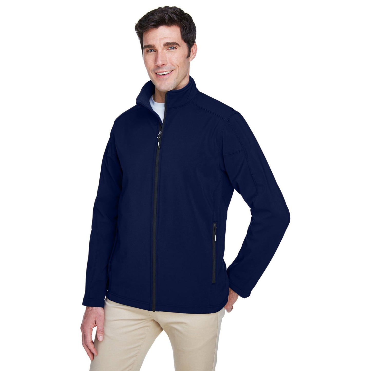 Black Jackets - Core 365 - Fleece Bonded Soft Shell