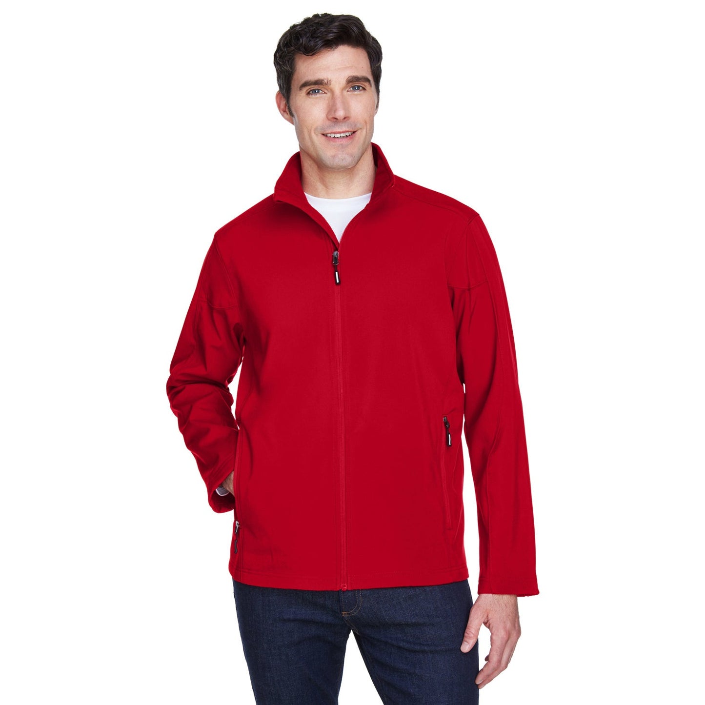 Black Jackets - Core 365 - Fleece Bonded Soft Shell