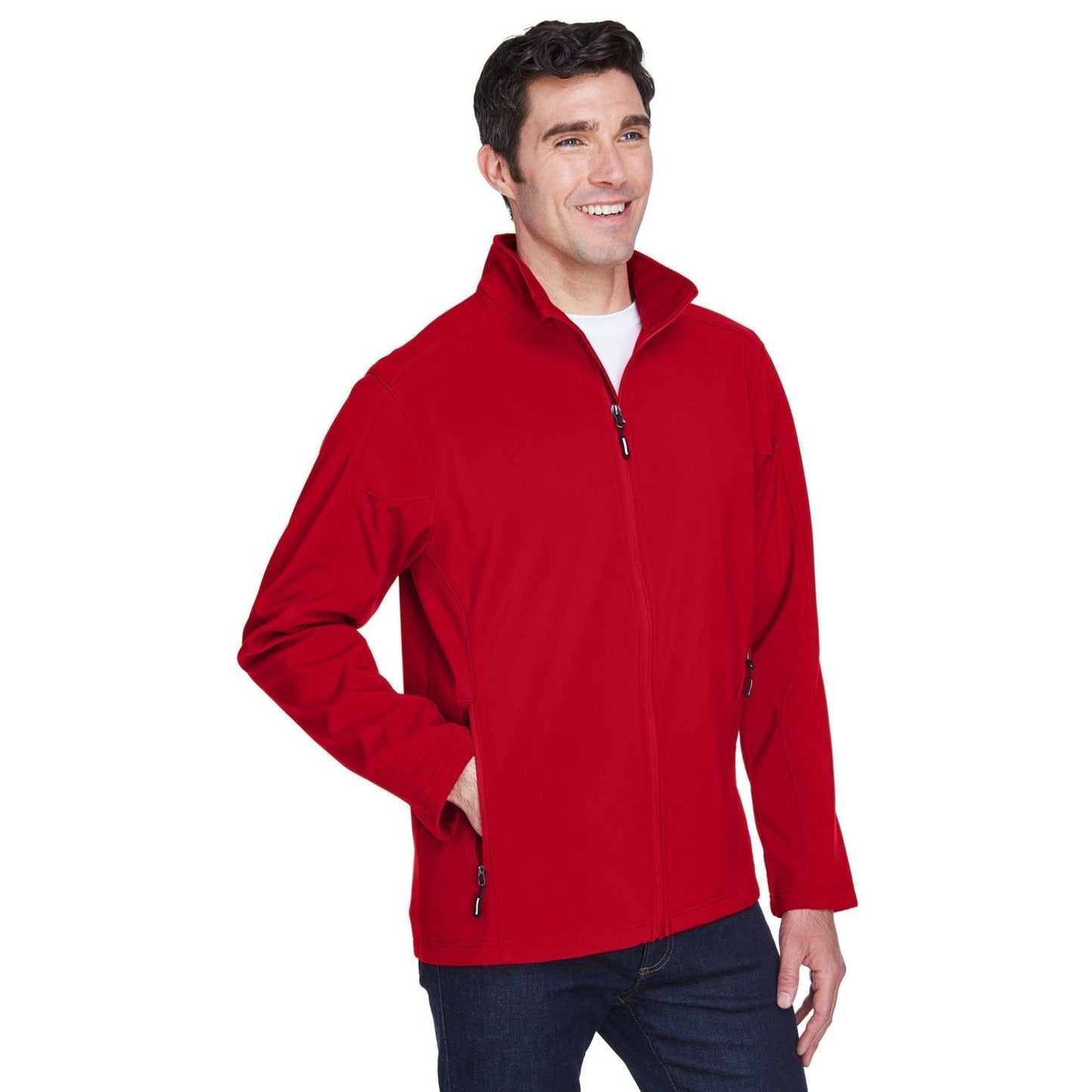 Black Jackets - Core 365 - Fleece Bonded Soft Shell