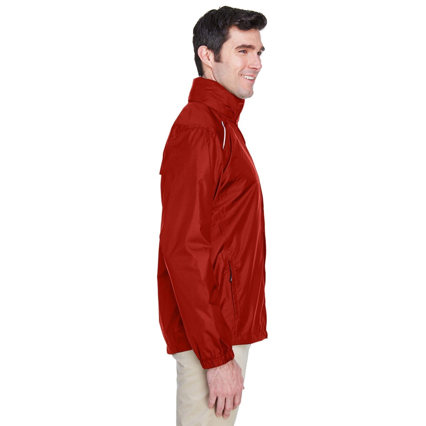 Black Lightweight Jacket - Core 365 - Waterproof Design