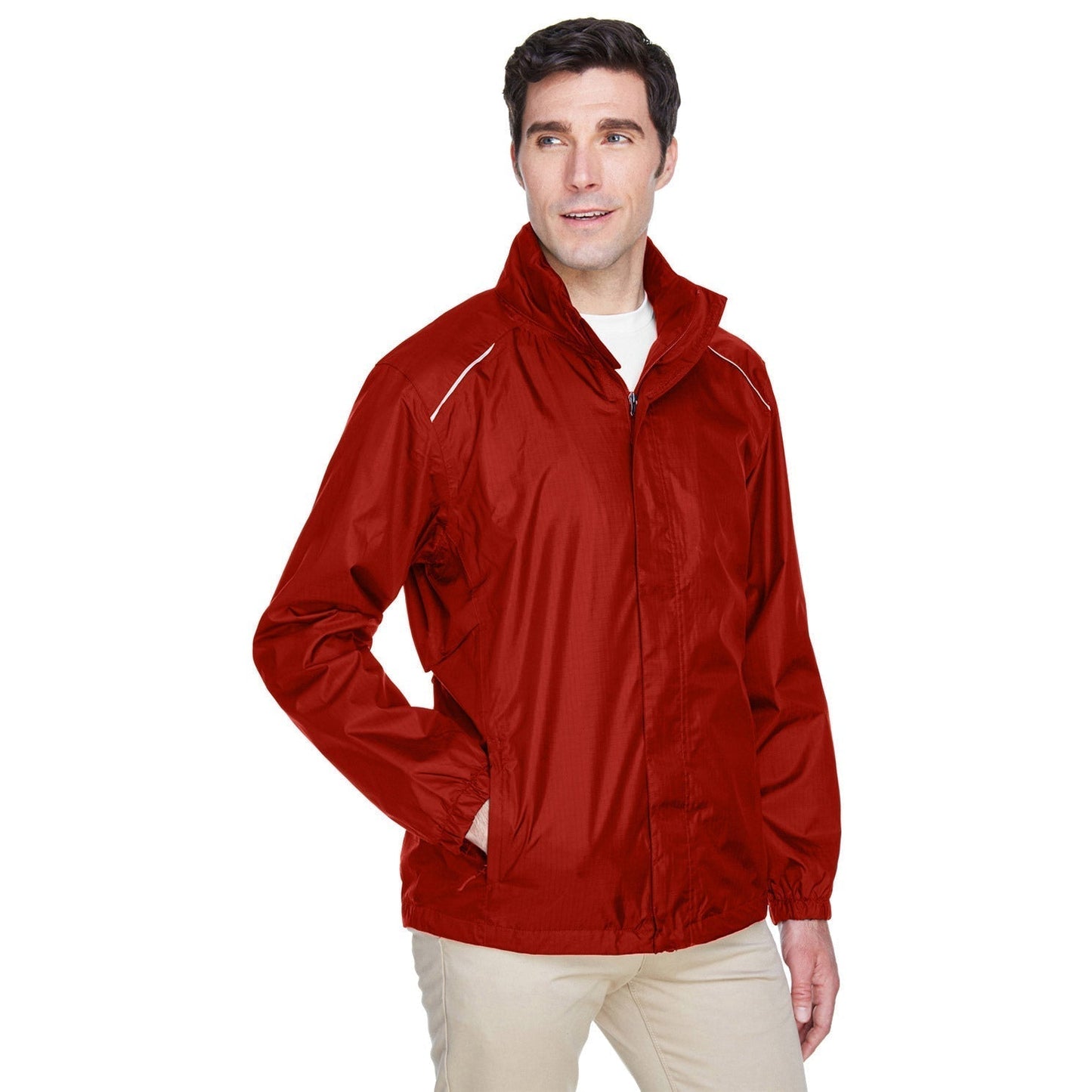 Black Lightweight Jacket - Core 365 - Waterproof Design