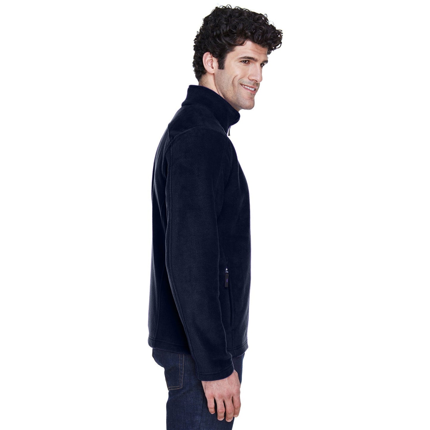 Black Fleece Jacket - Core 365 - Tall Sizes Available - Warm Fabric