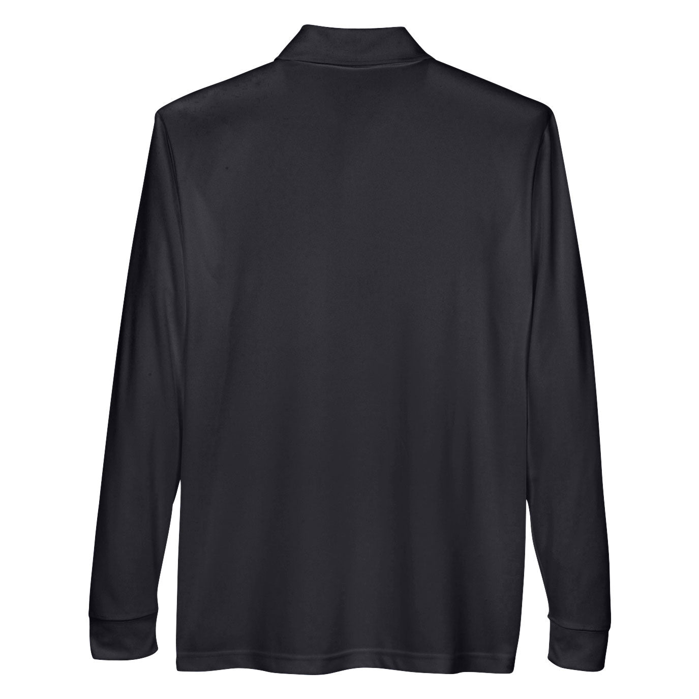 Black Performance Polo - Core 365 - Moisture Wicking