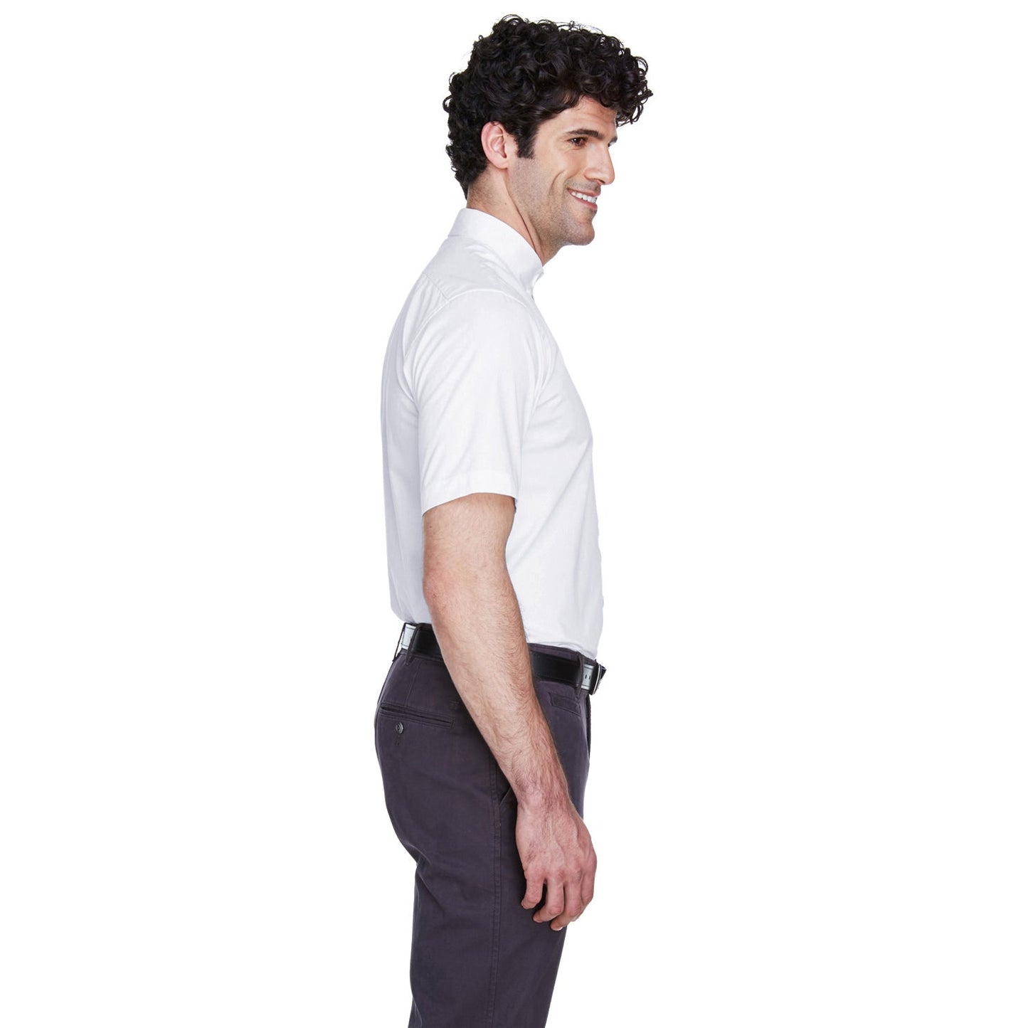 Black Button Up Shirts - Core 365 - Comfortable Twill