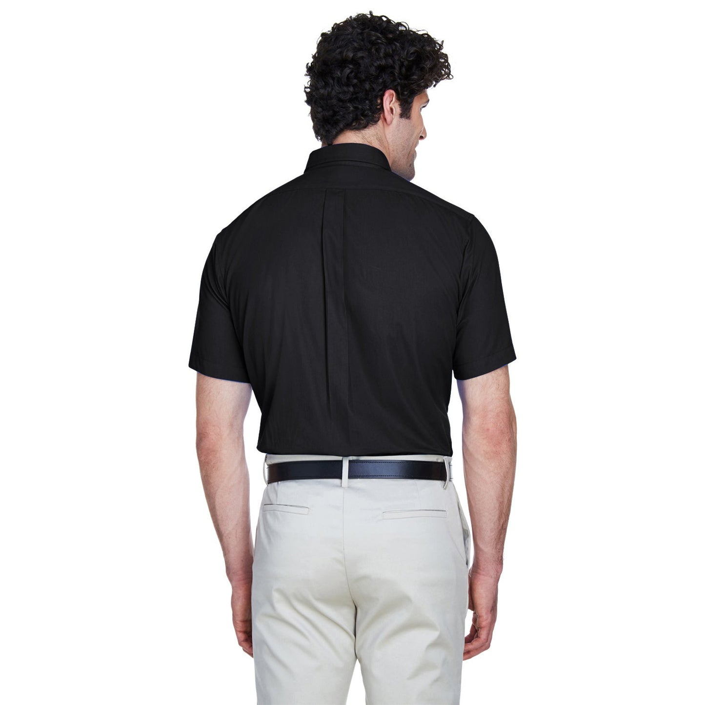 Black Button Up Shirt - Core 365 - Stylish Twill
