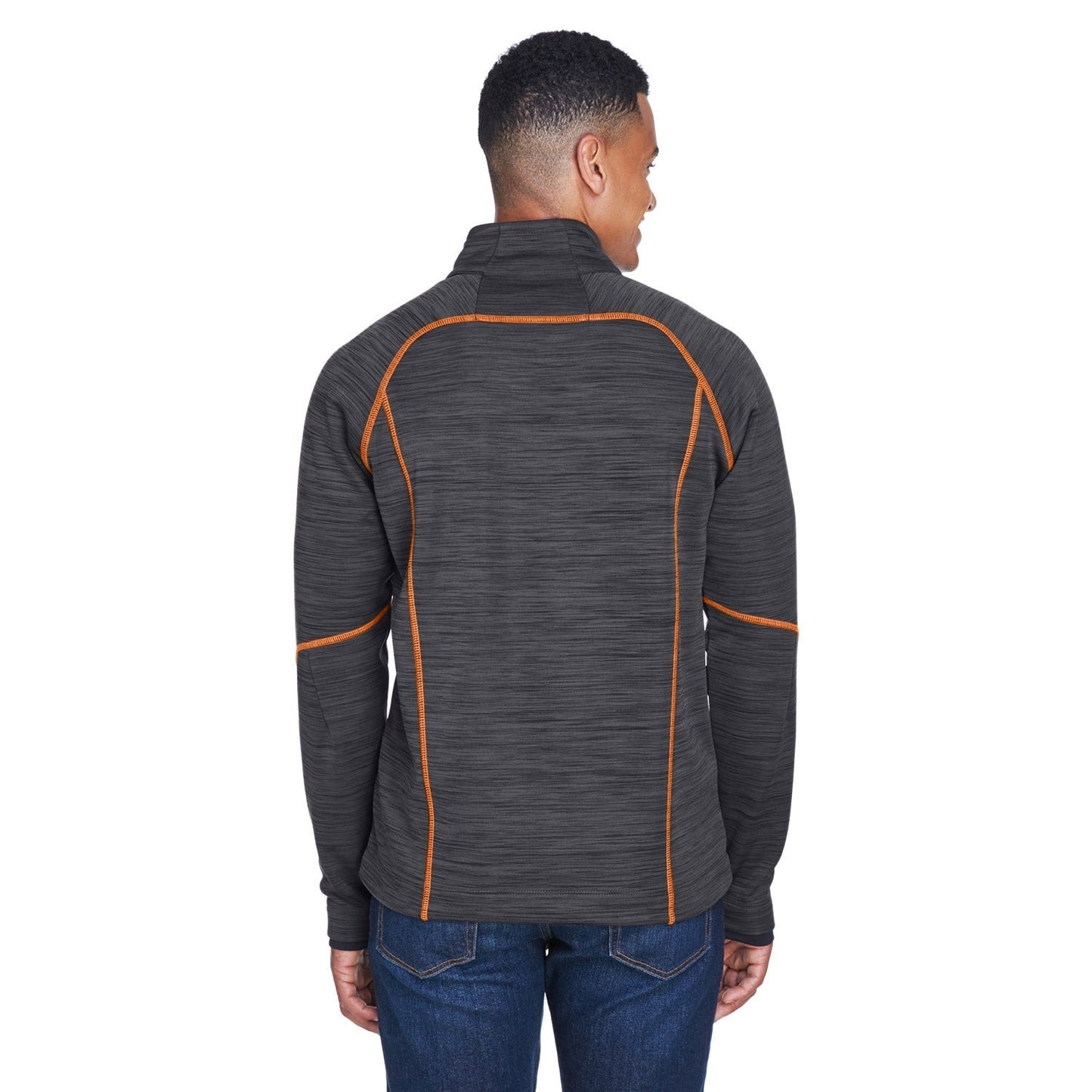 Carbon/Black Jacket - North End - Comfortable Fleece - Stylish