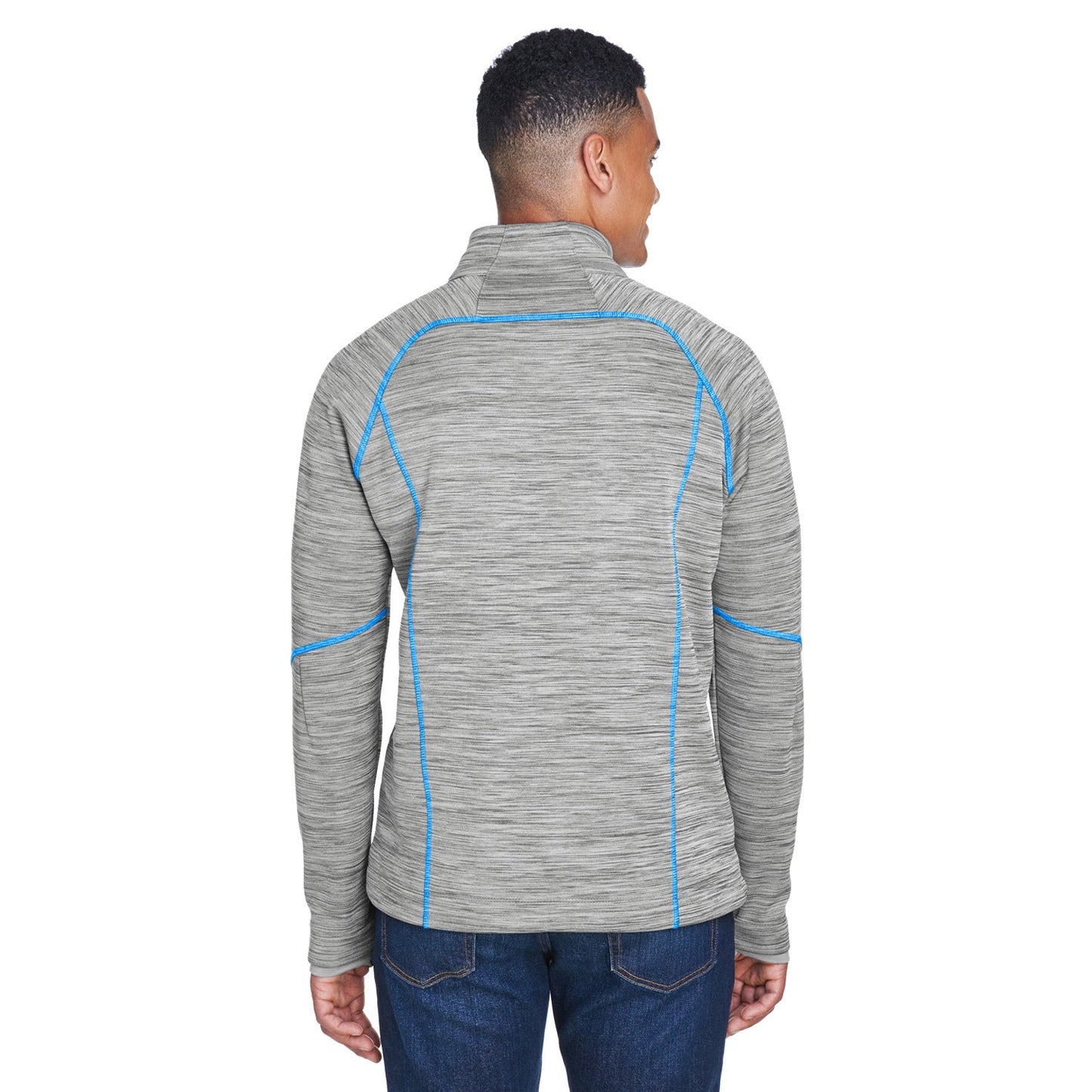 Carbon/Black Jacket - North End - Comfortable Fleece - Stylish