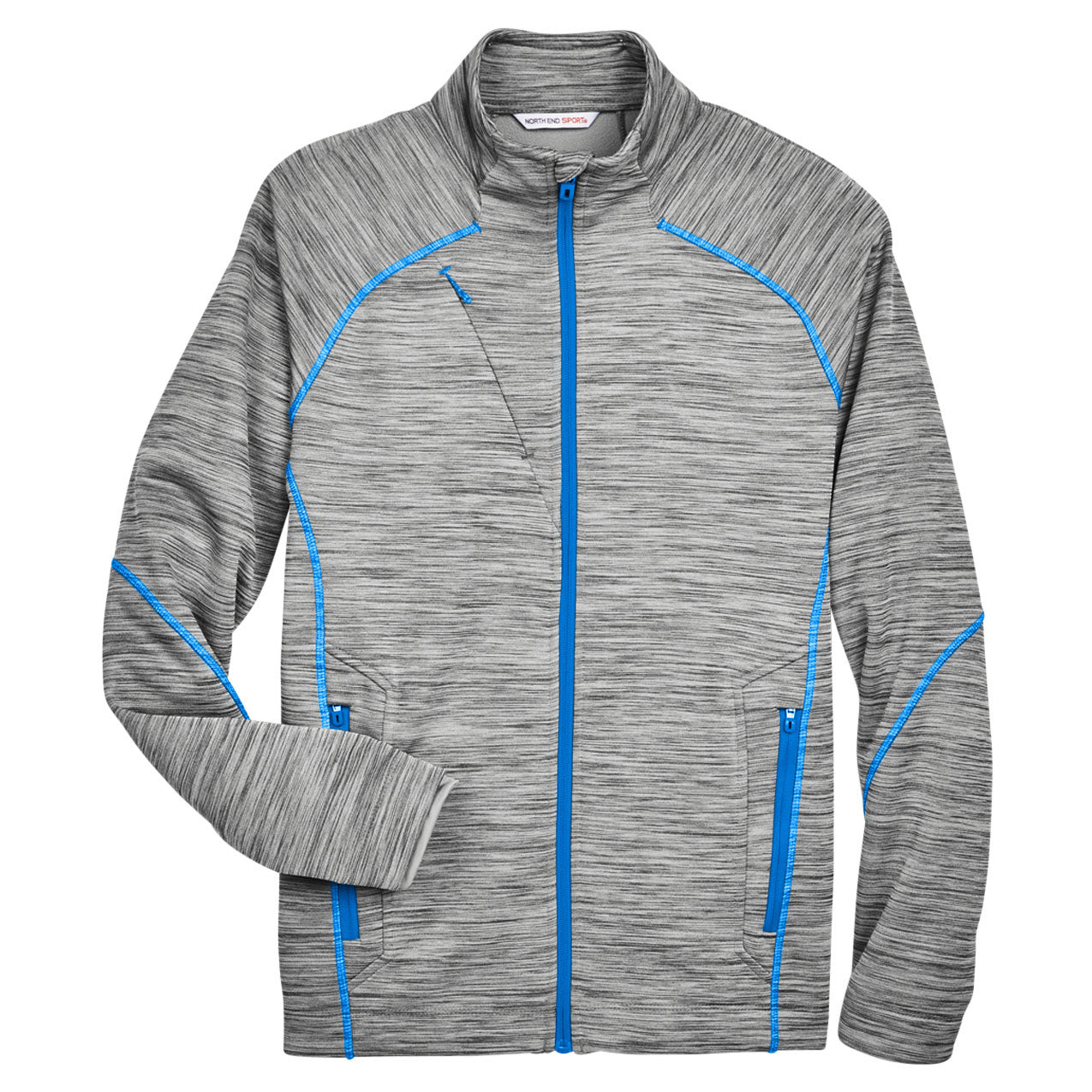 Carbon/Black Jacket - North End - Comfortable Fleece - Stylish