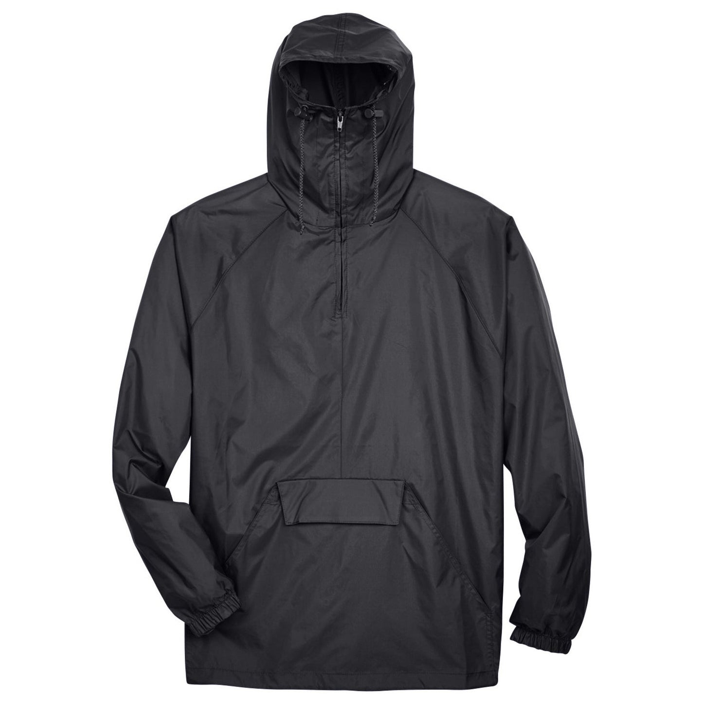 Black Jackets - UltraClub - Hooded Pullover Pack Away