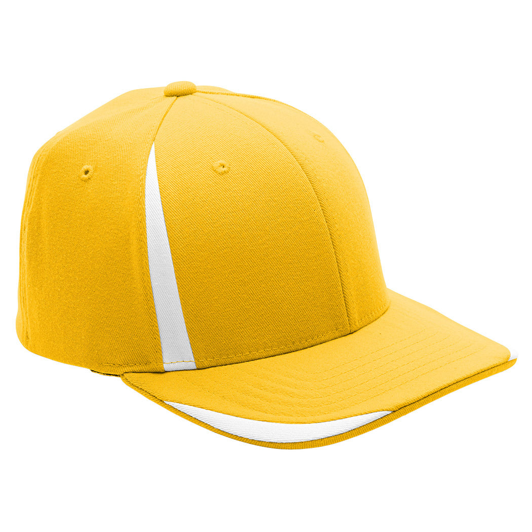 Black/Sport Silver Ball Caps - Team 365 - Comfortable Fit