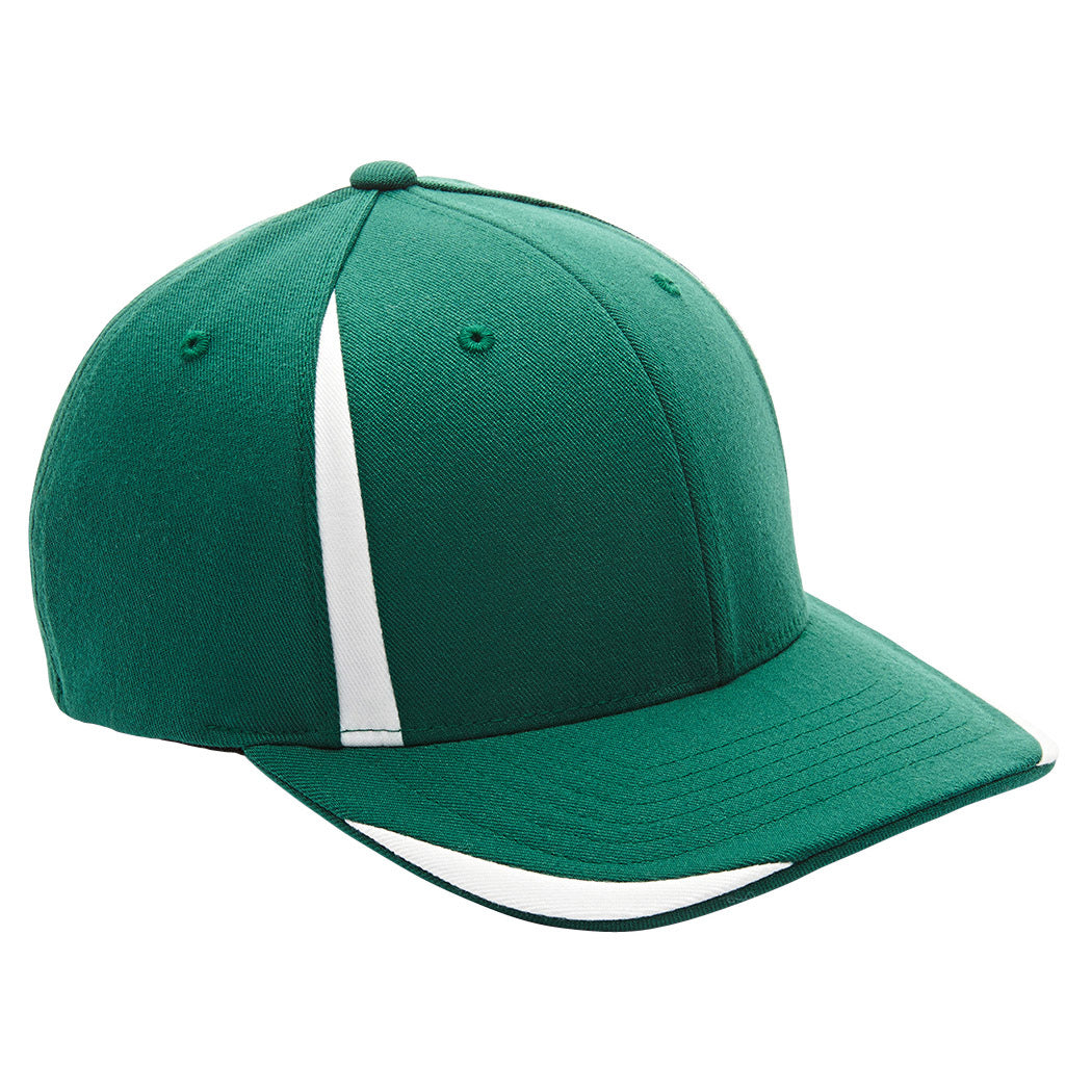 Black/Sport Silver Ball Caps - Team 365 - Comfortable Fit