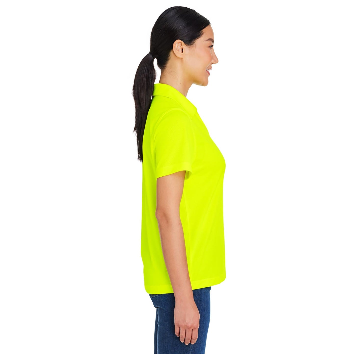 Black Polo Shirt - Core 365 - Snag Resistant Mesh