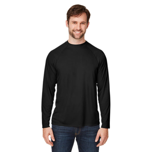 Black T-Shirts - Core 365 - UV Protection 50+