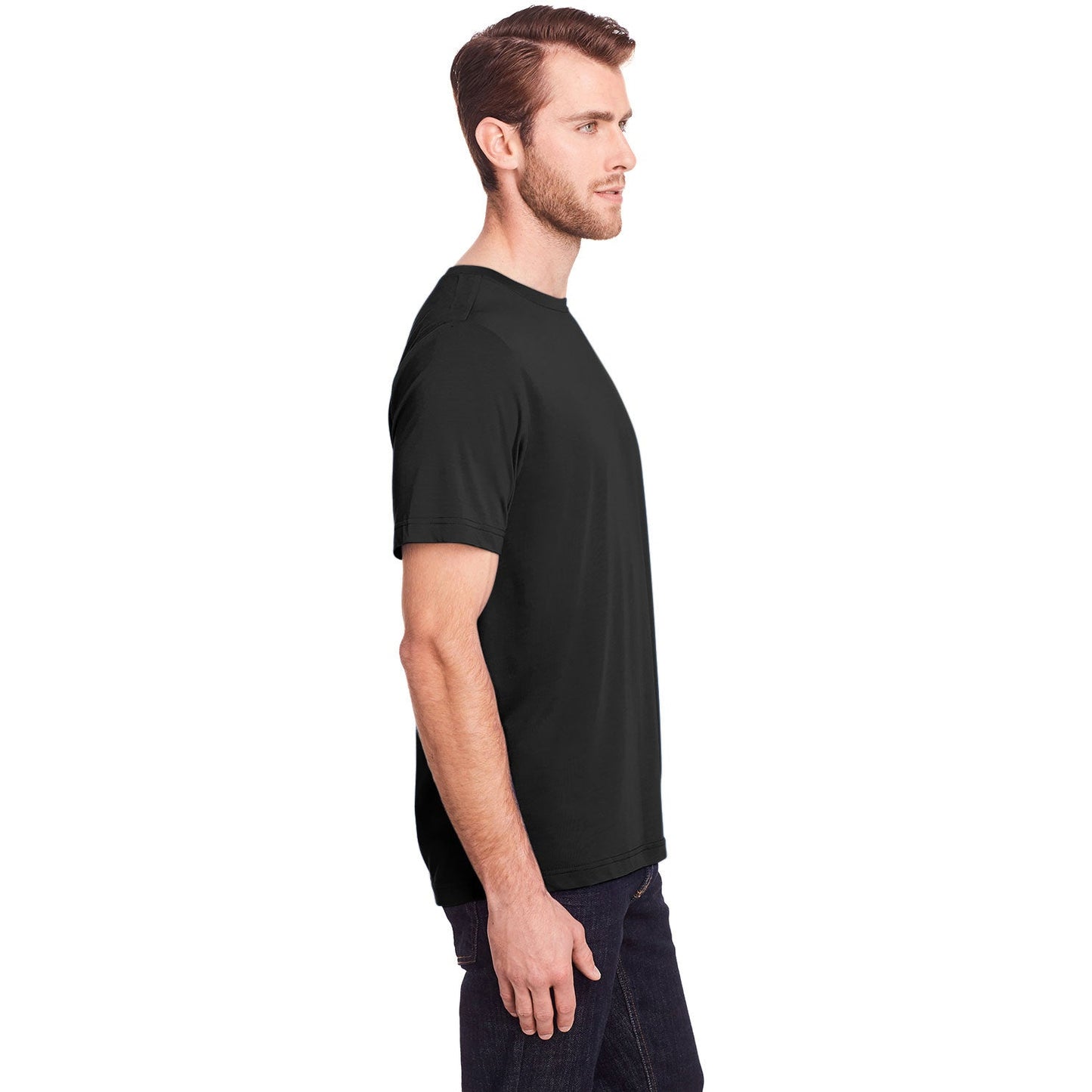 Black T-Shirts - Core 365 - Moisture Wicking Fabric