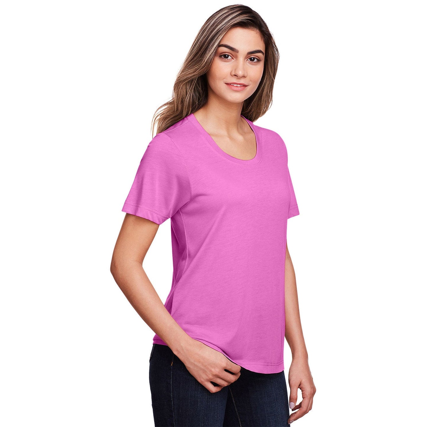 Black T-Shirts - Core 365 - Ladies Performance Soft