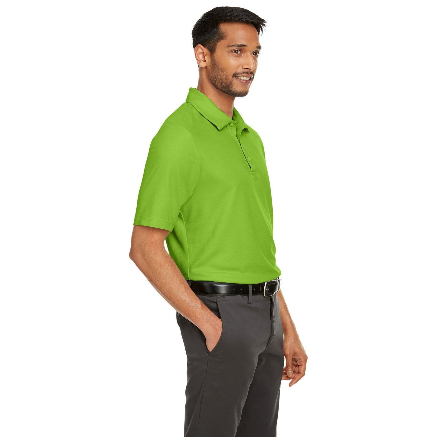 Black Polo Shirt - Core 365 - Soft Performance