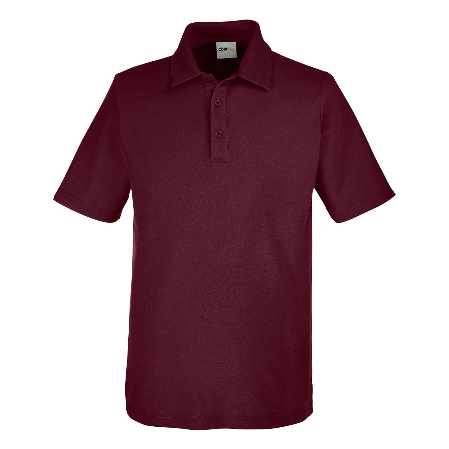 Black Polo Shirt - Core 365 - Soft Performance