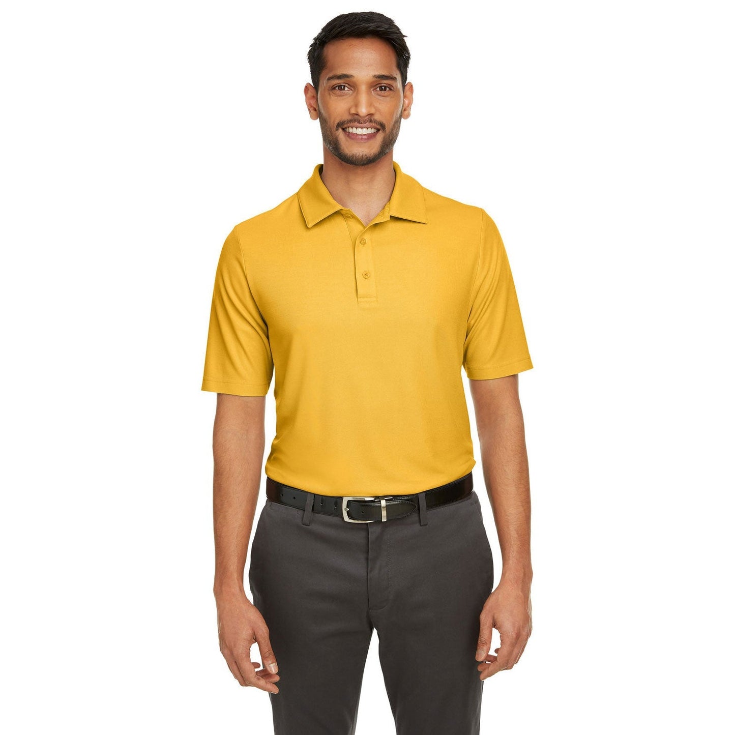 Black Polo Shirt - Core 365 - Soft Performance