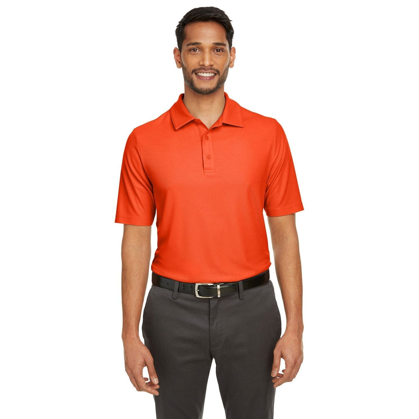 Black Polo Shirt - Core 365 - Soft Performance