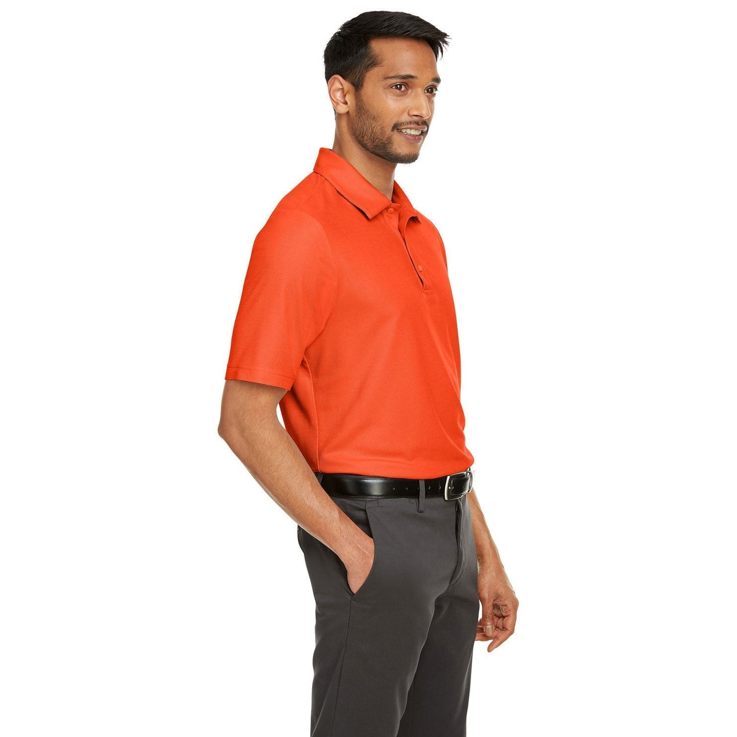 Black Polo Shirt - Core 365 - Soft Performance