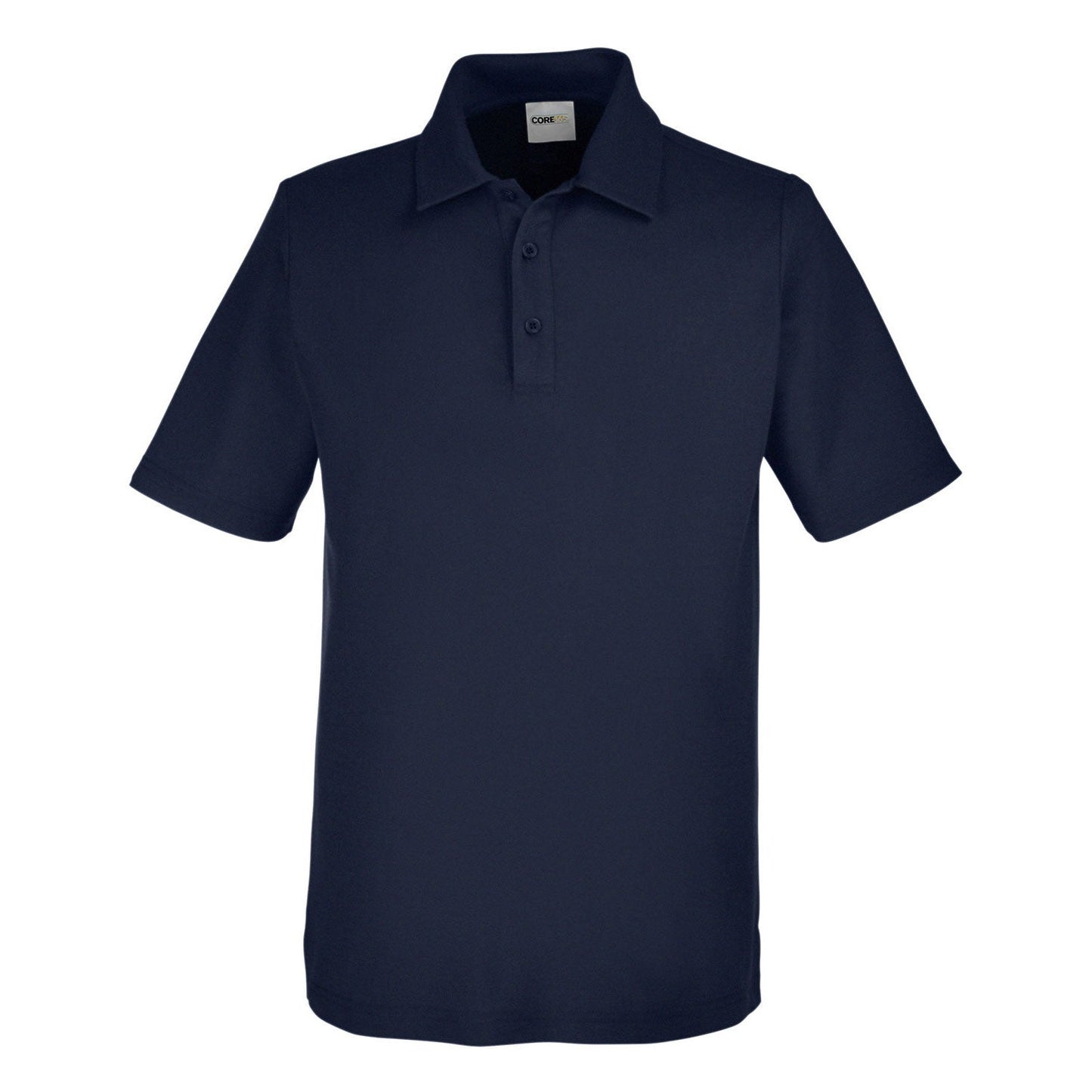Black Polo Shirt - Core 365 - Soft Performance