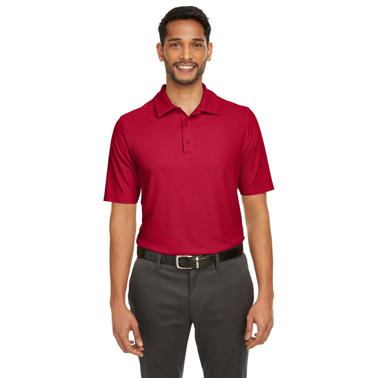 Black Polo Shirt - Core 365 - Soft Performance