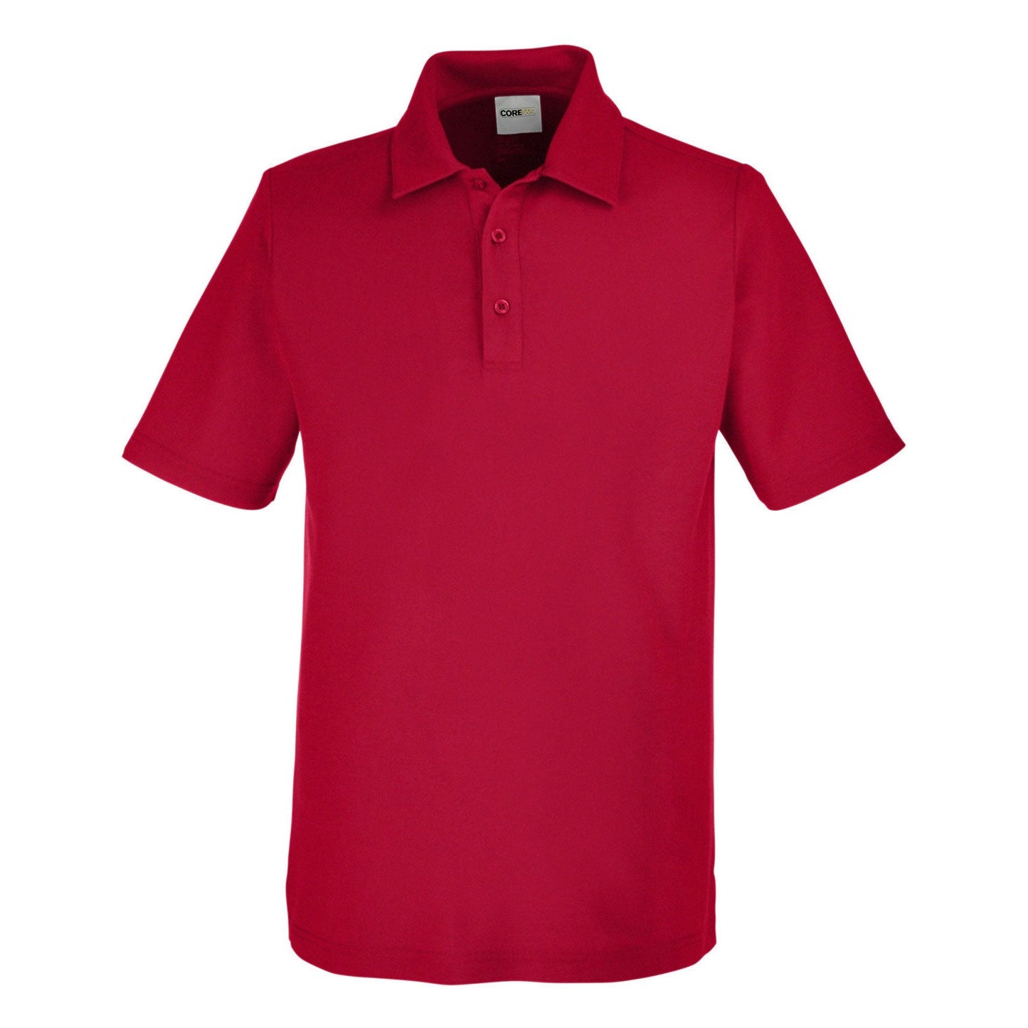 Black Polo Shirt - Core 365 - Soft Performance