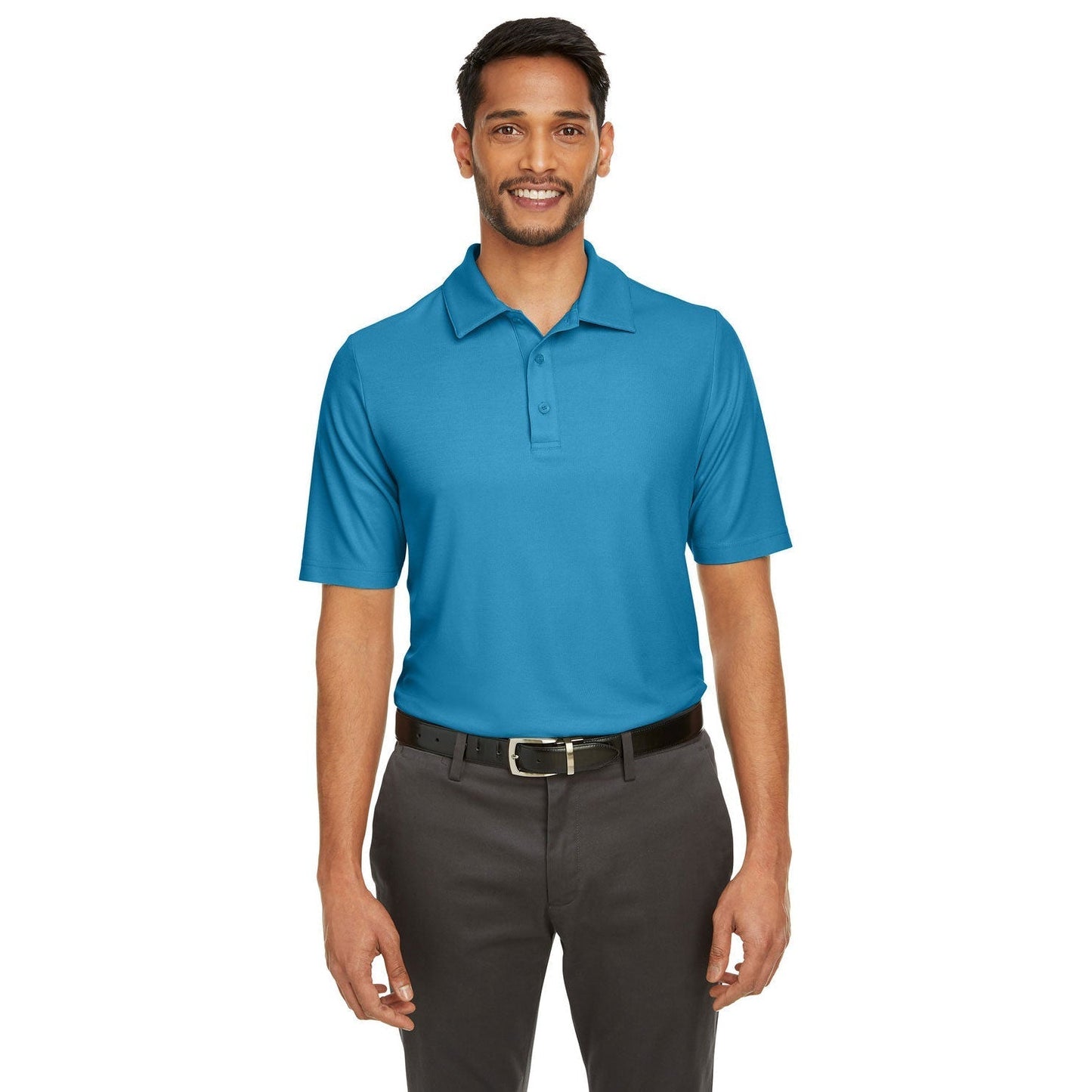 Black Polo Shirt - Core 365 - Soft Performance