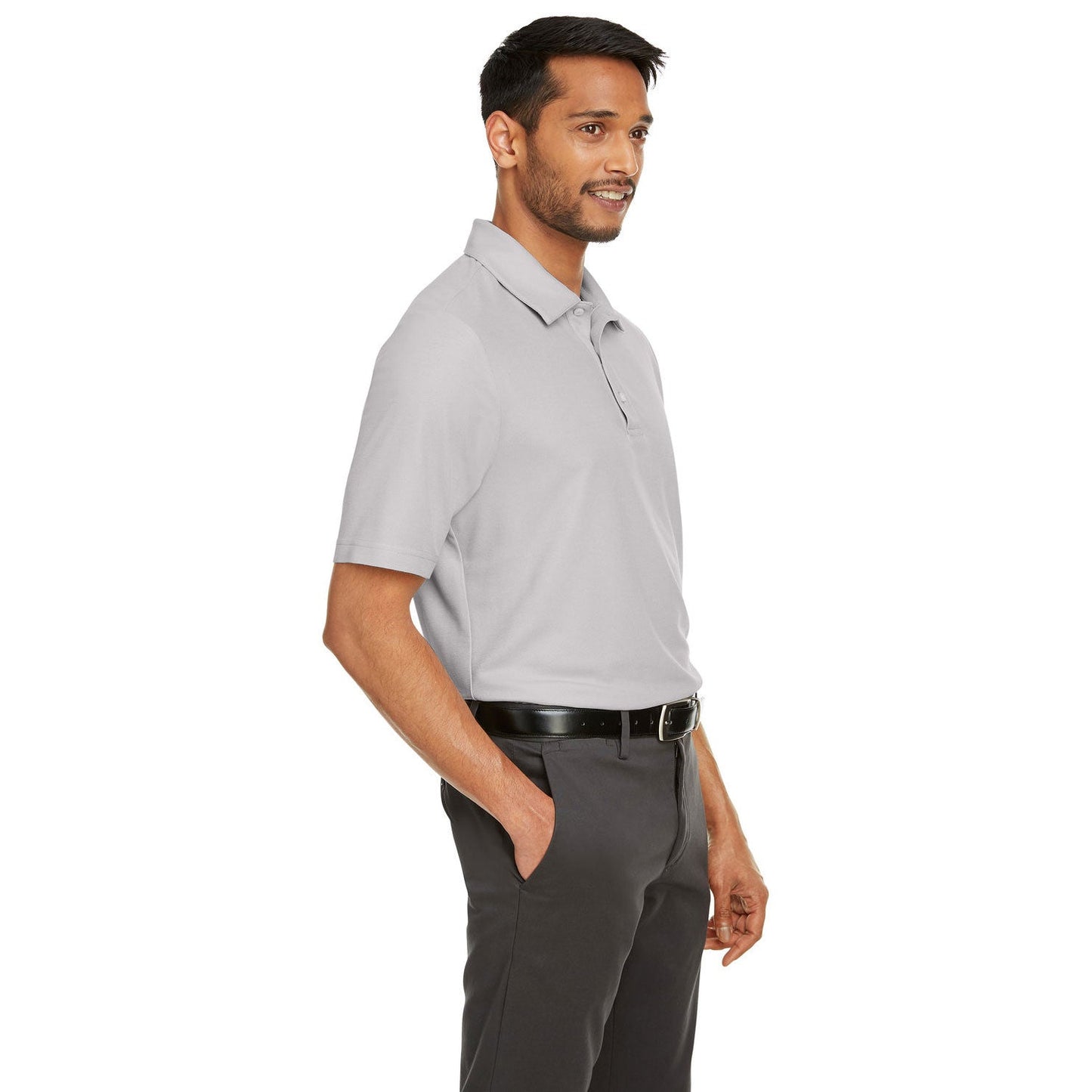 Black Polo Shirt - Core 365 - Soft Performance