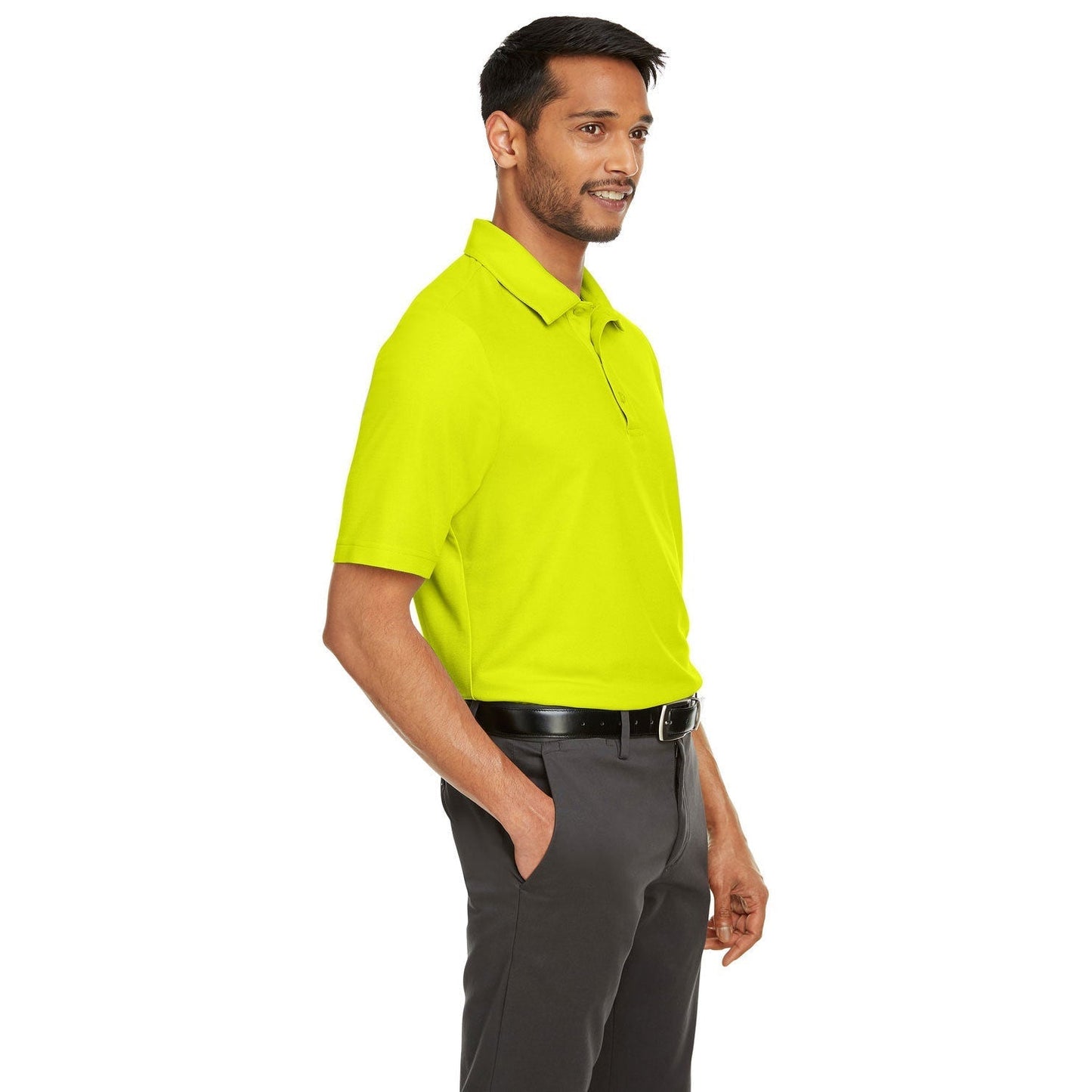 Black Polo Shirt - Core 365 - Soft Performance