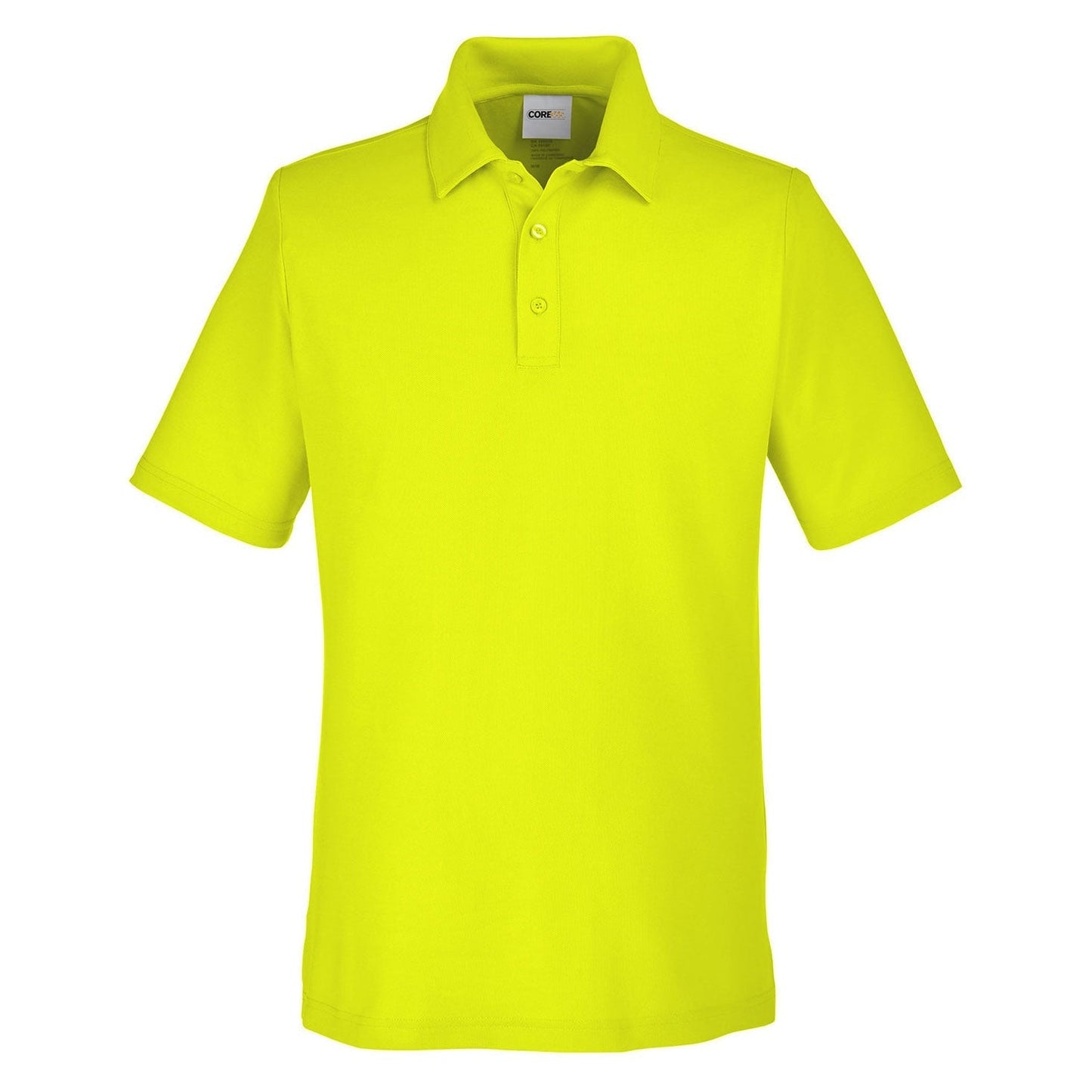 Black Polo Shirt - Core 365 - Soft Performance