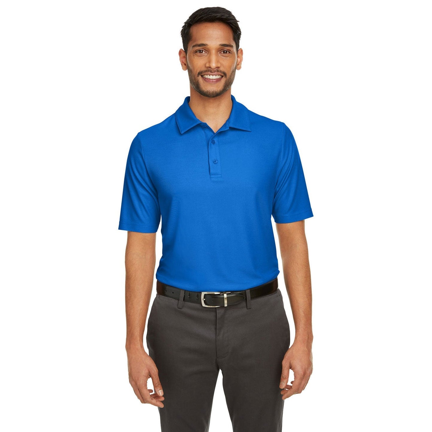Black Polo Shirt - Core 365 - Soft Performance