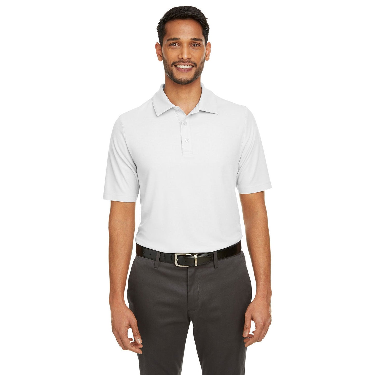 Black Polo Shirt - Core 365 - Soft Performance