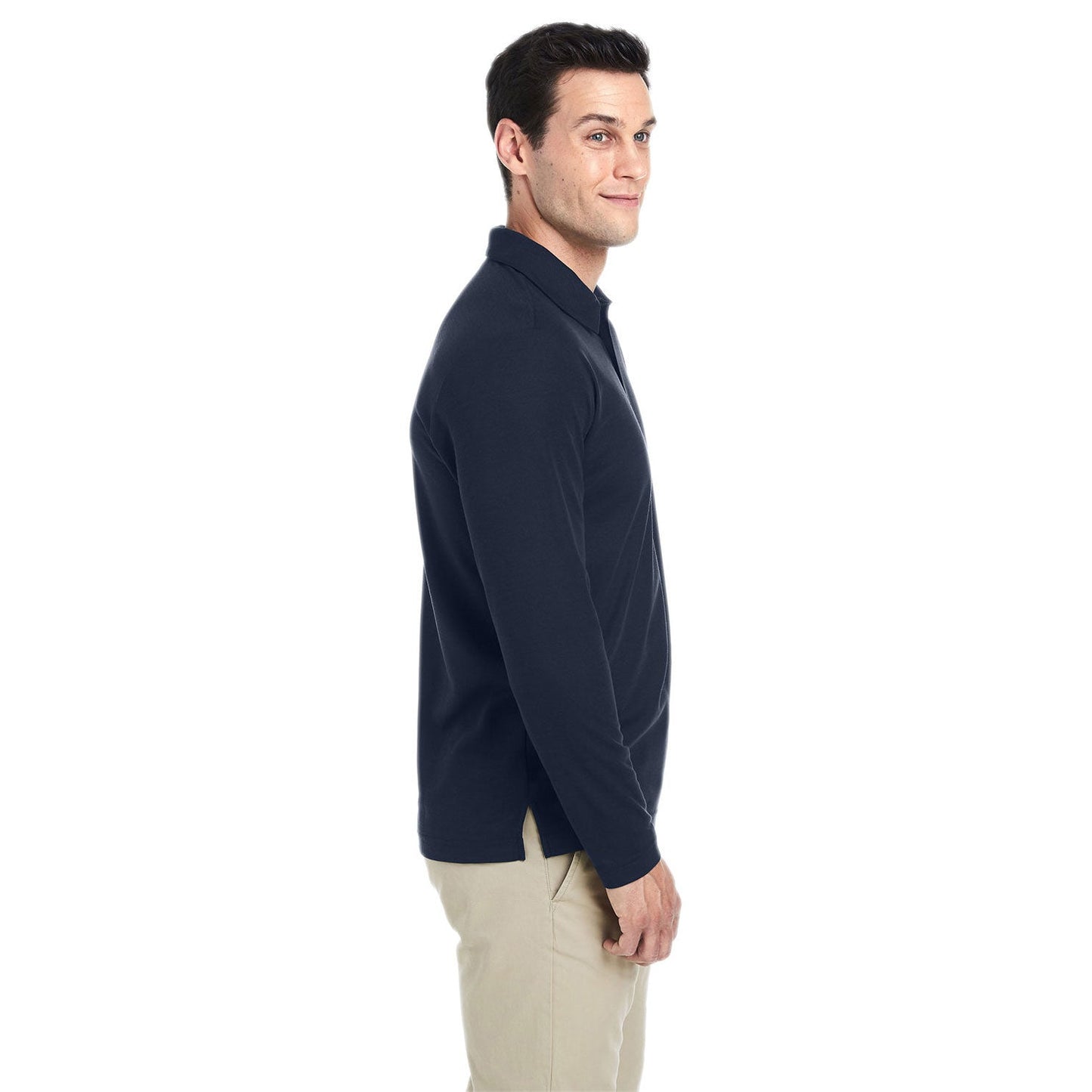 Black Polo Shirt - Core 365 - Moisture-Wicking Tech