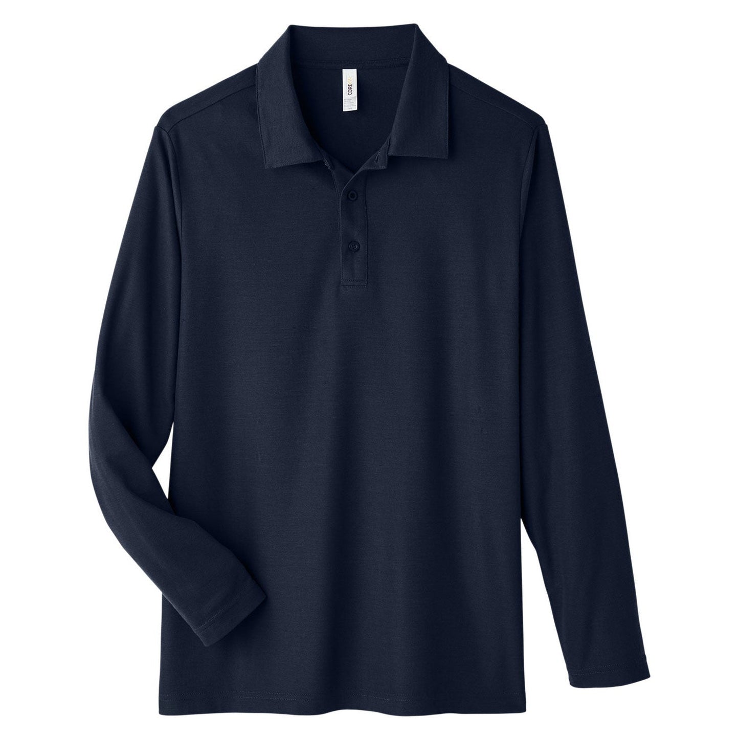 Black Polo Shirt - Core 365 - Moisture-Wicking Tech