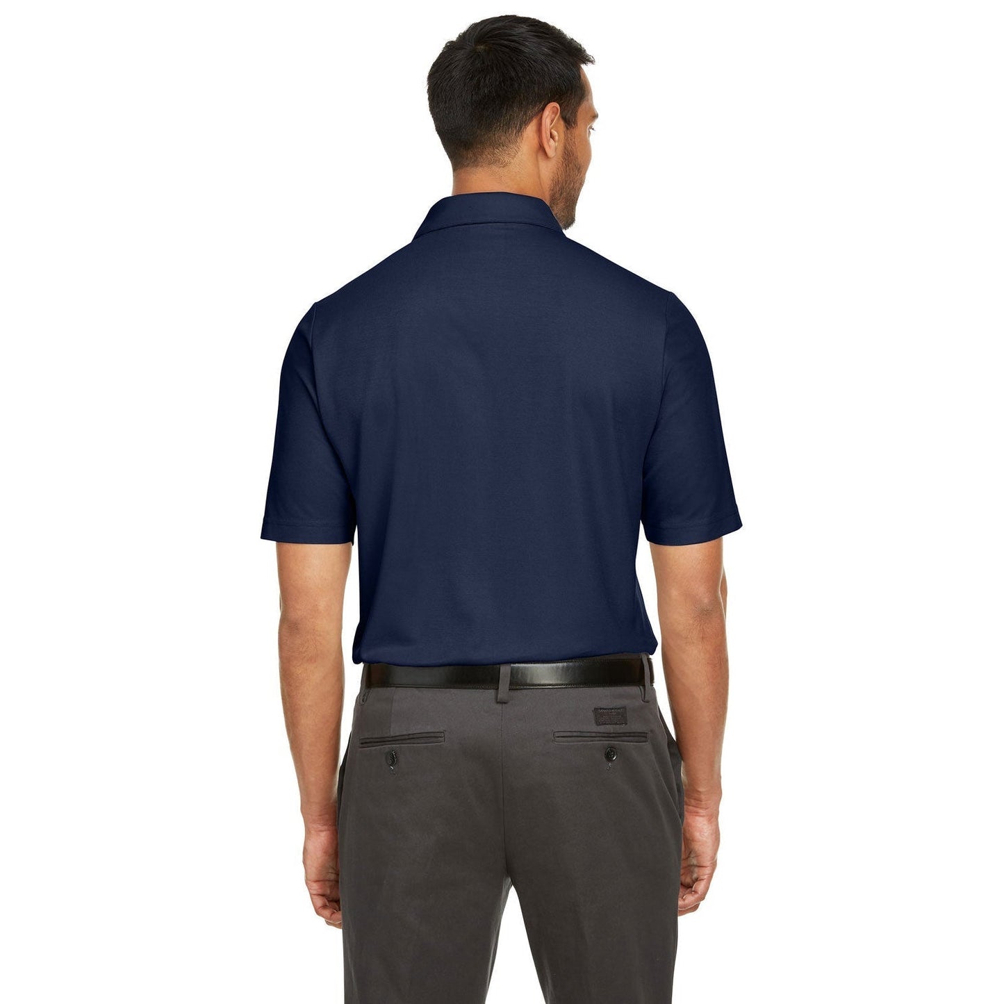 Black Polo Shirt - Core 365 - Soft Fusion Pique