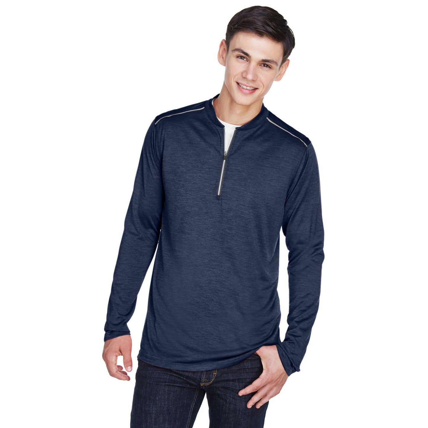 Carbon/Black Sweatshirt - Core 365 - Kinetic Performance