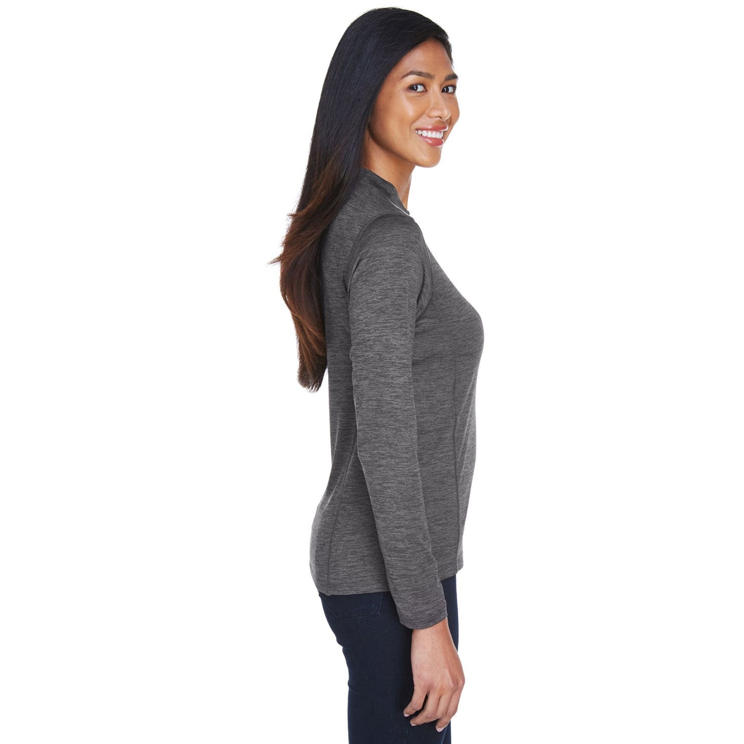 Carbon/Black Sweatshirt - Core 365 - Kinetic Performance