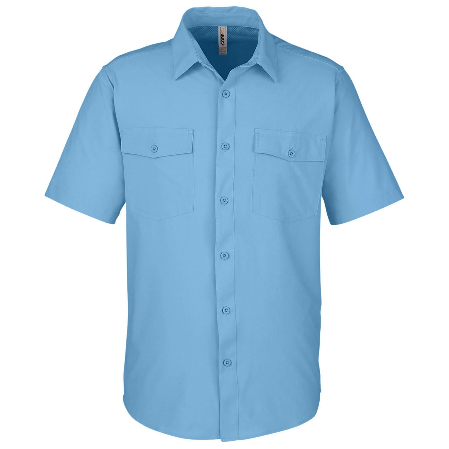 Black Button Up Shirts - Core 365 - Quick Dry Performance