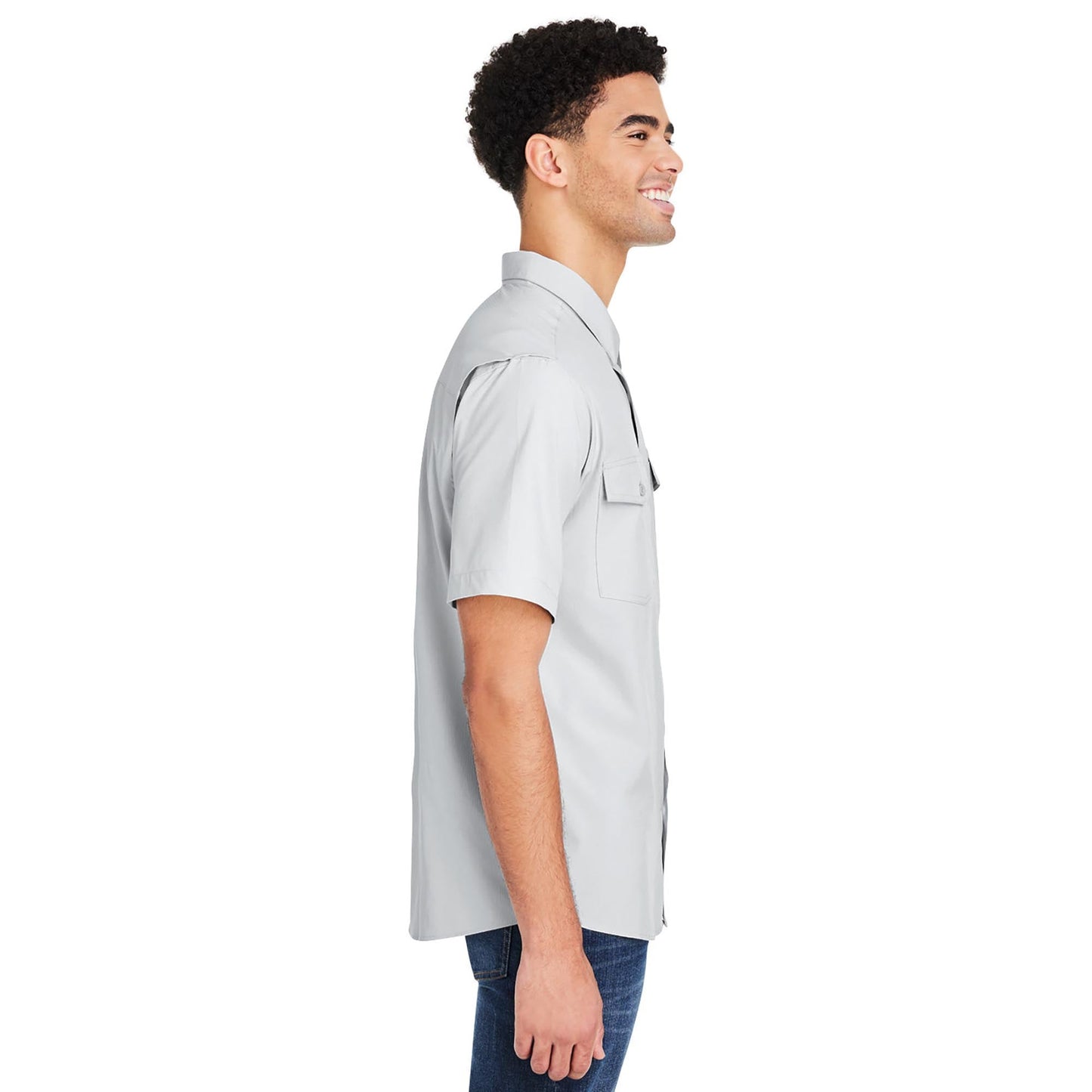 Black Button Up Shirts - Core 365 - Quick Dry Performance