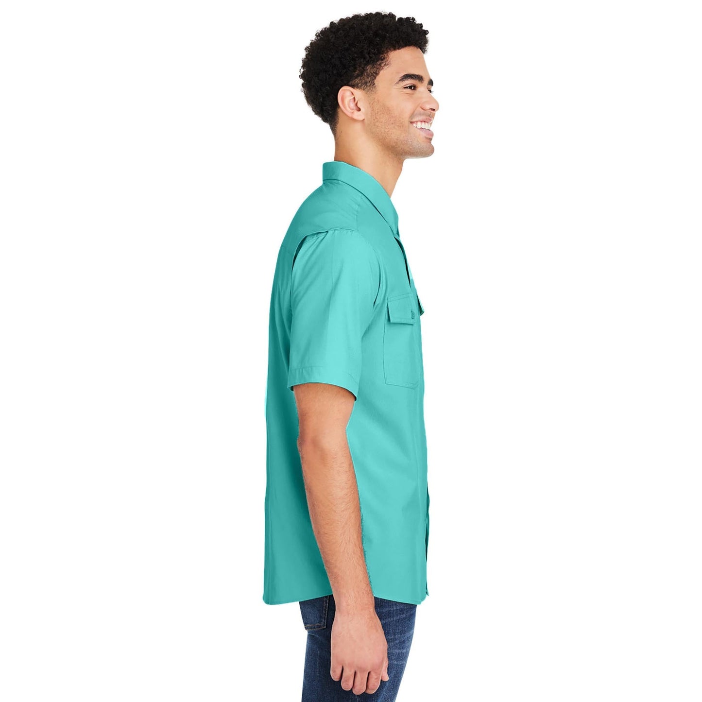 Black Button Up Shirts - Core 365 - Quick Dry Performance