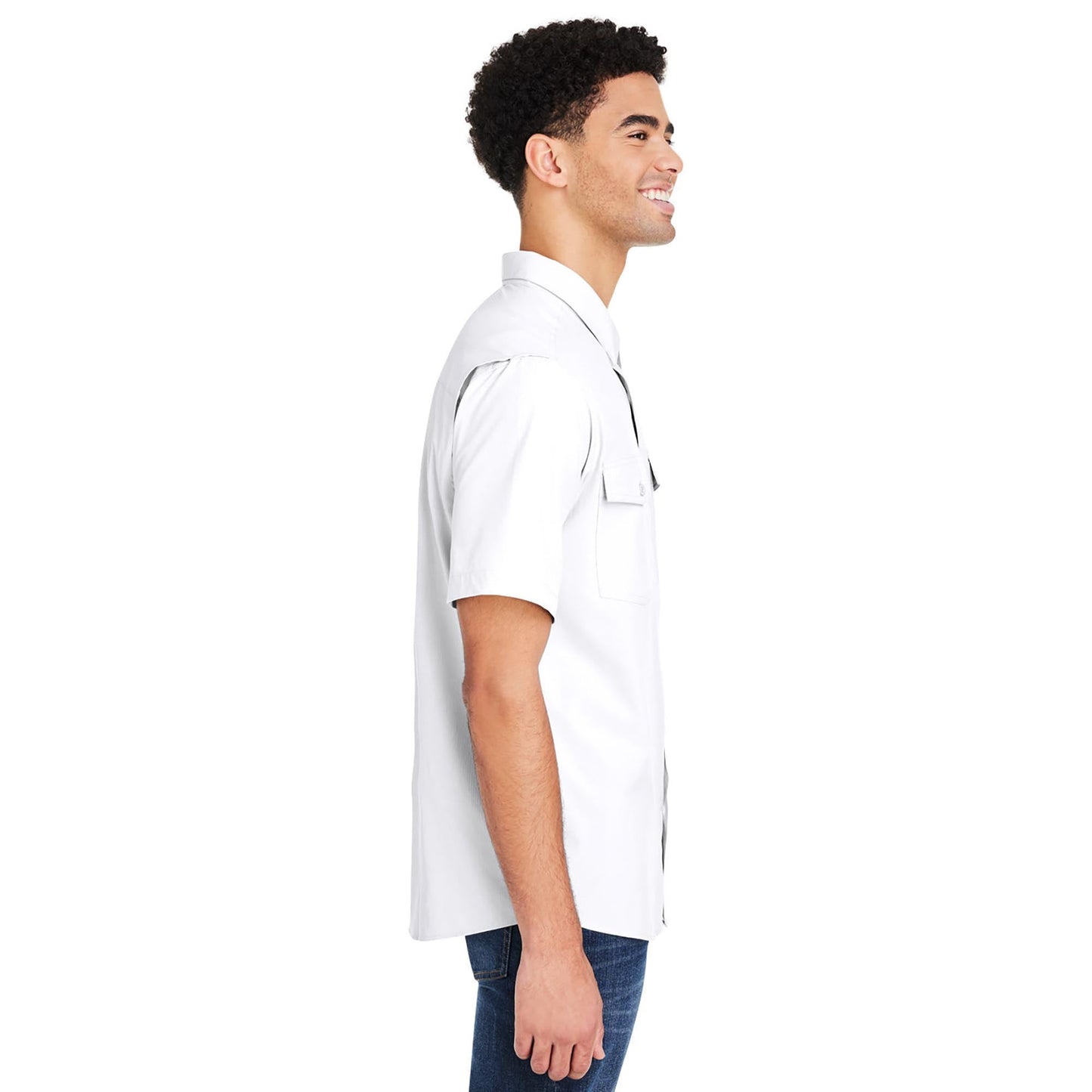 Black Button Up Shirts - Core 365 - Quick Dry Performance