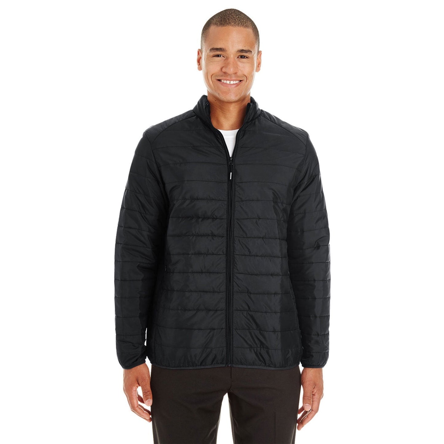 Black Jackets - Core 365 - Packable Puffer Jacket