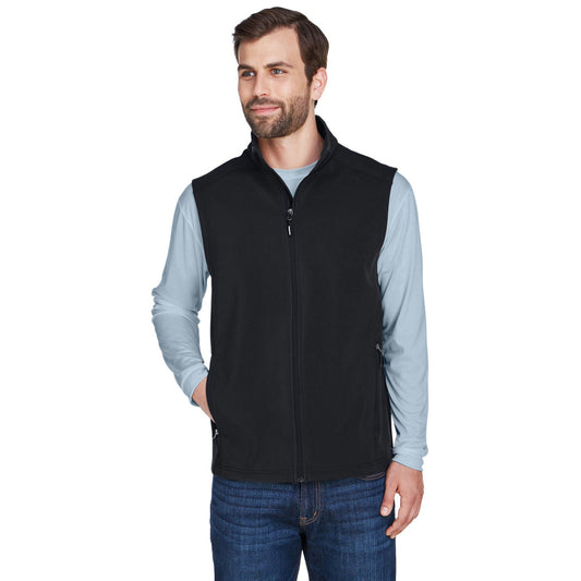 Black Vests - Core 365 - Soft Shell Fleece