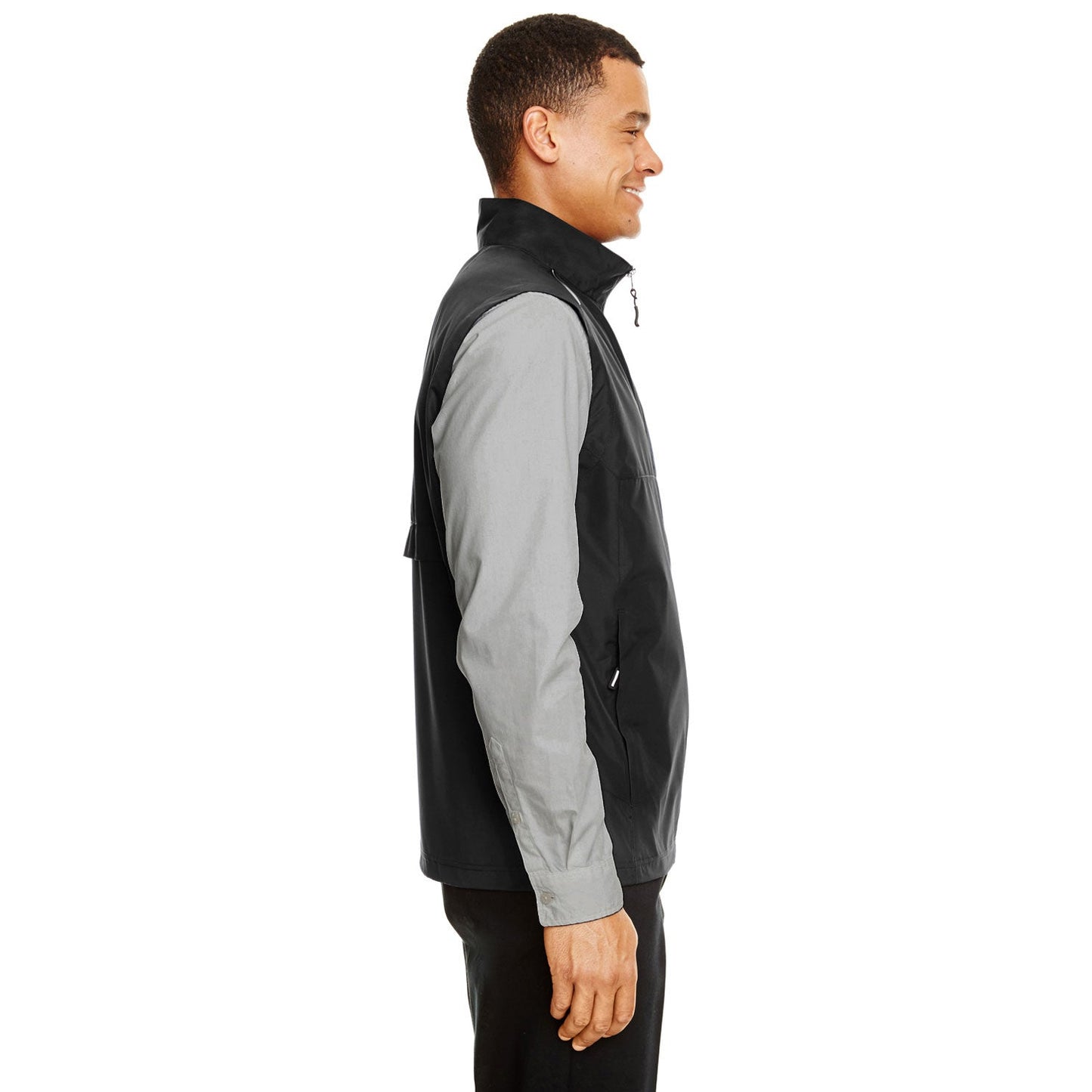 Black Vests - Core 365 - Lightweight Water-Resistant